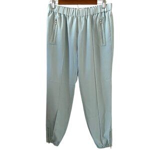 Joie Charlet Pale Ocean Blue Green Jogger Pants Size XS